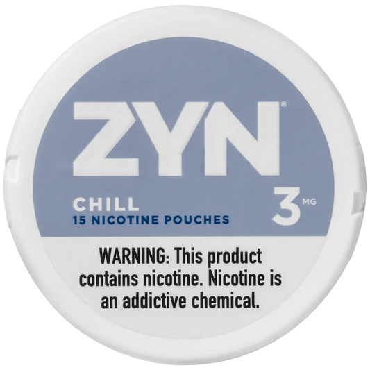 ZYN 3MG CHILL NICOTINE POUCHES 5CT