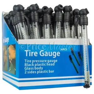 TIRE GUAGE GLASS 36 CT