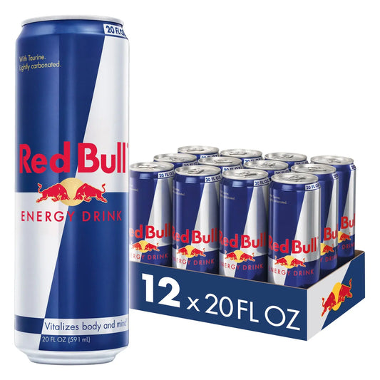 20 OZ RED BULL CANS