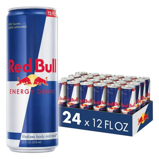 12 OZ RED BULL CANS 24CT