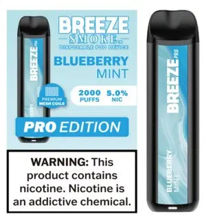 BREEZE PRO BLUBRY MINT 10CT (FINAL SALE)