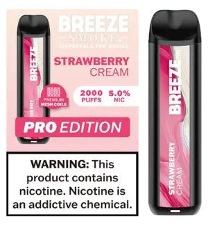 BREEZE PRO STRAWBERRY CREAM 10CT (FINAL SALE)