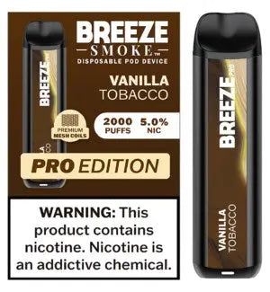 BREEZE PRO VANILLA TOBACCO 10CT (FINAL SALE)