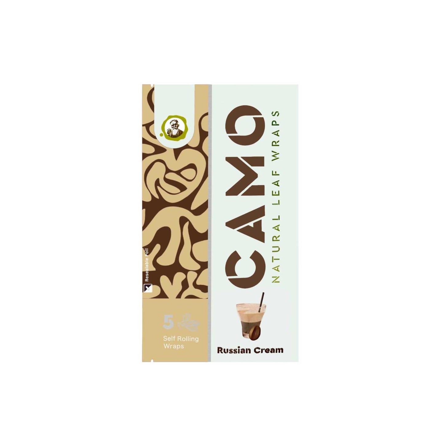 CAMO WRAP RUSSIAN CREAM PP1.85 10/5PKS