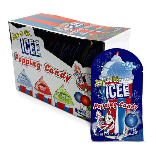 KOKO'S DIP-N-LIK ICEE POPPING CANDY 18CT