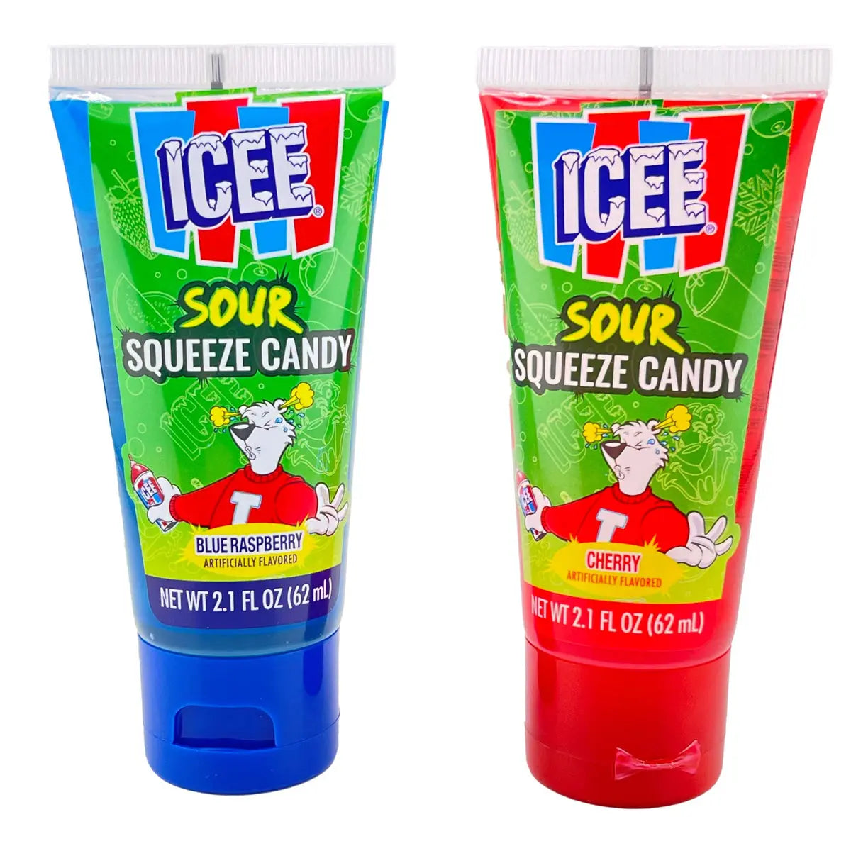 KOKO'S ICEE SOUR SQUEEZE CANDY 12CT