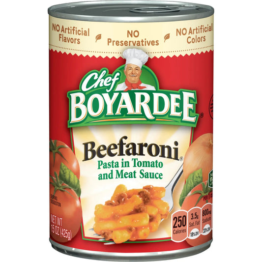 CHEF B BEEFARONI 15 OZ