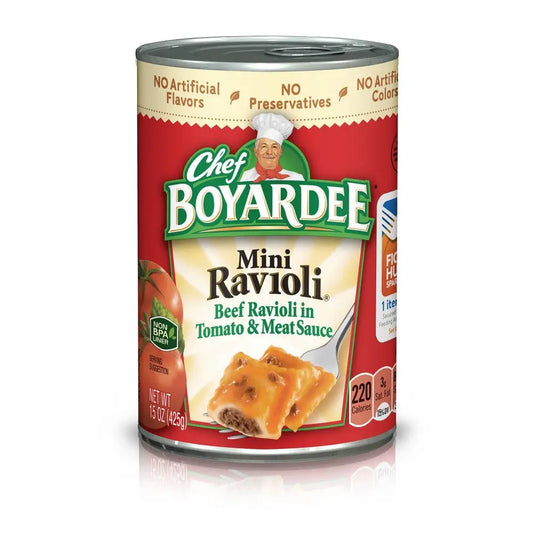 CHEF B MINI RAVIOLI 15 OZ
