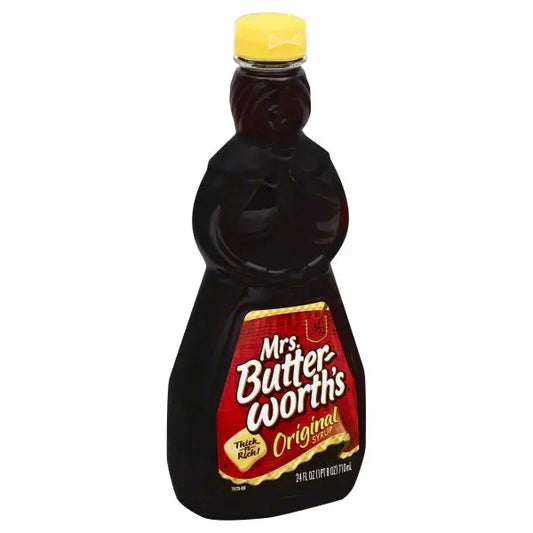 MRS BUTTERWORTH SYRUP 24OZ 6CT