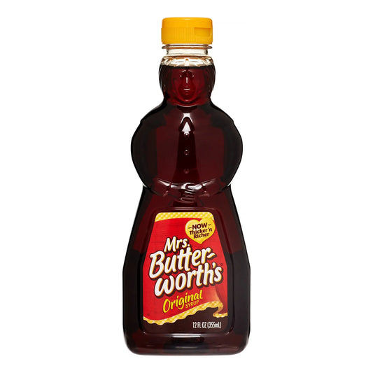 MRS BUTTERSWORTH PANCAKE SYRUP 6/12OZ