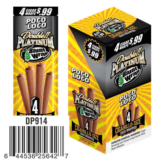 PLATINUM 4/99 BLUNT WRAPS POCO LOCO