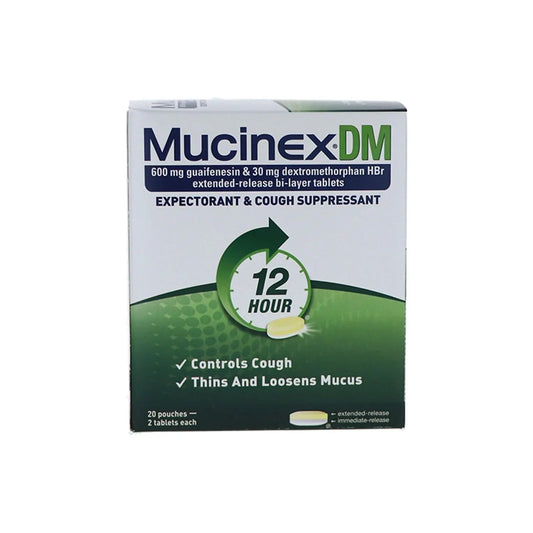 MUCINEX DM 20/2CT
