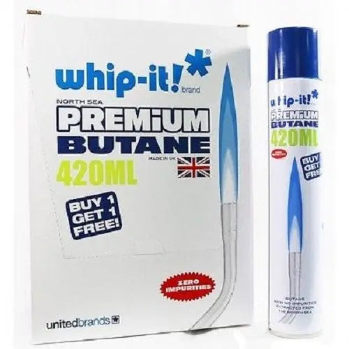 WHIP-IT BUTANE ZERO B1G1 (420ML) 12CT