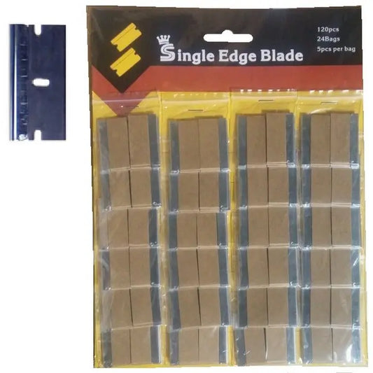SINGLE EDGE BLADE CARD 24 X 5