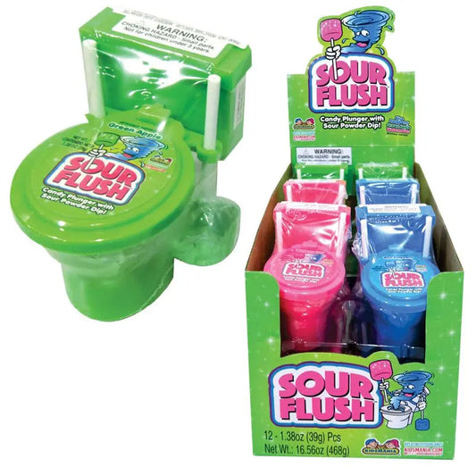 SOUR FLUSH CANDY 12CT