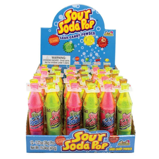 SOUR SODA POP 12 CT