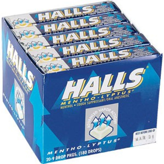 HALLS VITA C MENTHOLUPTUS 20CT
