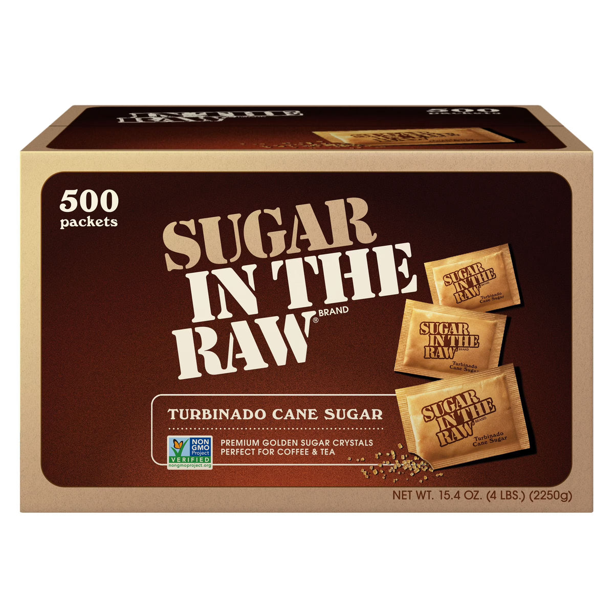 RAW SUGAR PACKETS 500CT
