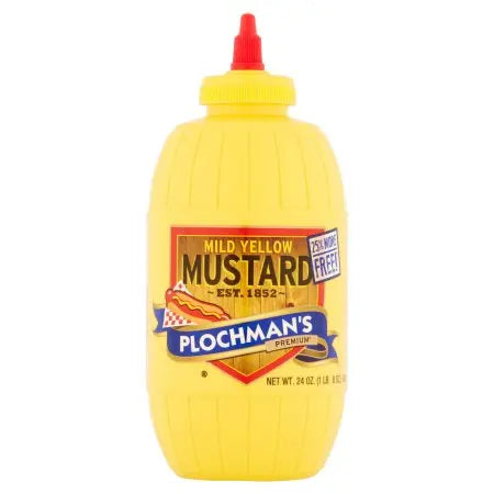 PLOCHMAN'S MUSTARD 6/24 OZ