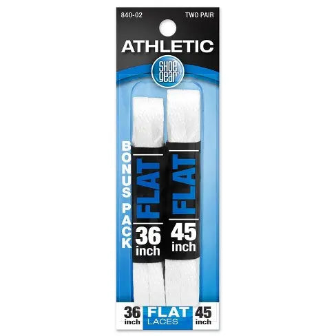 SHOE LACES WHITE 45 INCHS