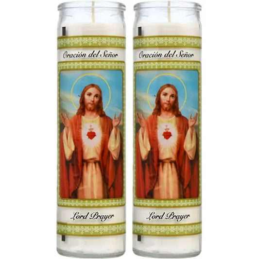PRAYER CANDLES ASST 6CT