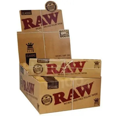 RAW PAPER KING SIZE SLIM 50 CT