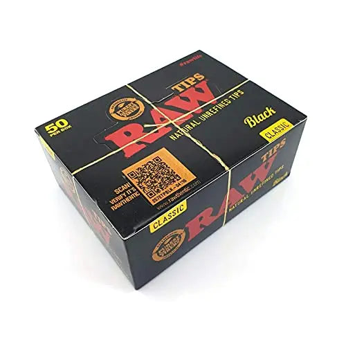 RAW BLACK TIPS ORIGINAL 50CT