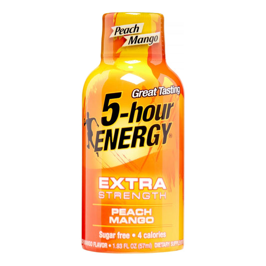 CHASER 5 HR ENERGY X/S MANGO PEACH 12 CT