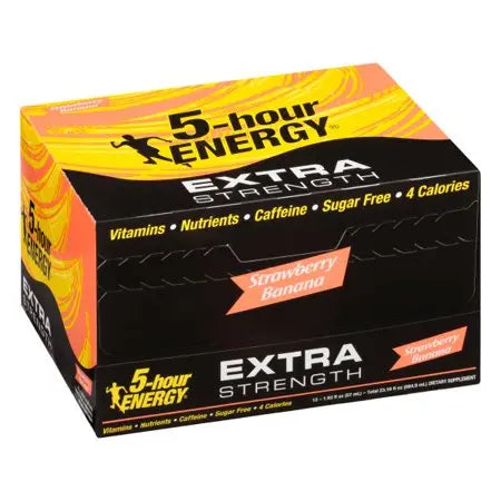 CHASER 5 HR ENERGY X/S BANANA STRAW 12CT