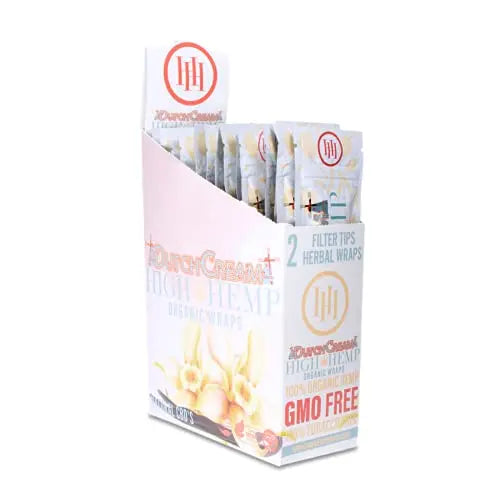 HIGH HEMP WRAPS BARE BERRY TOBACCO FREE 25/2PKS