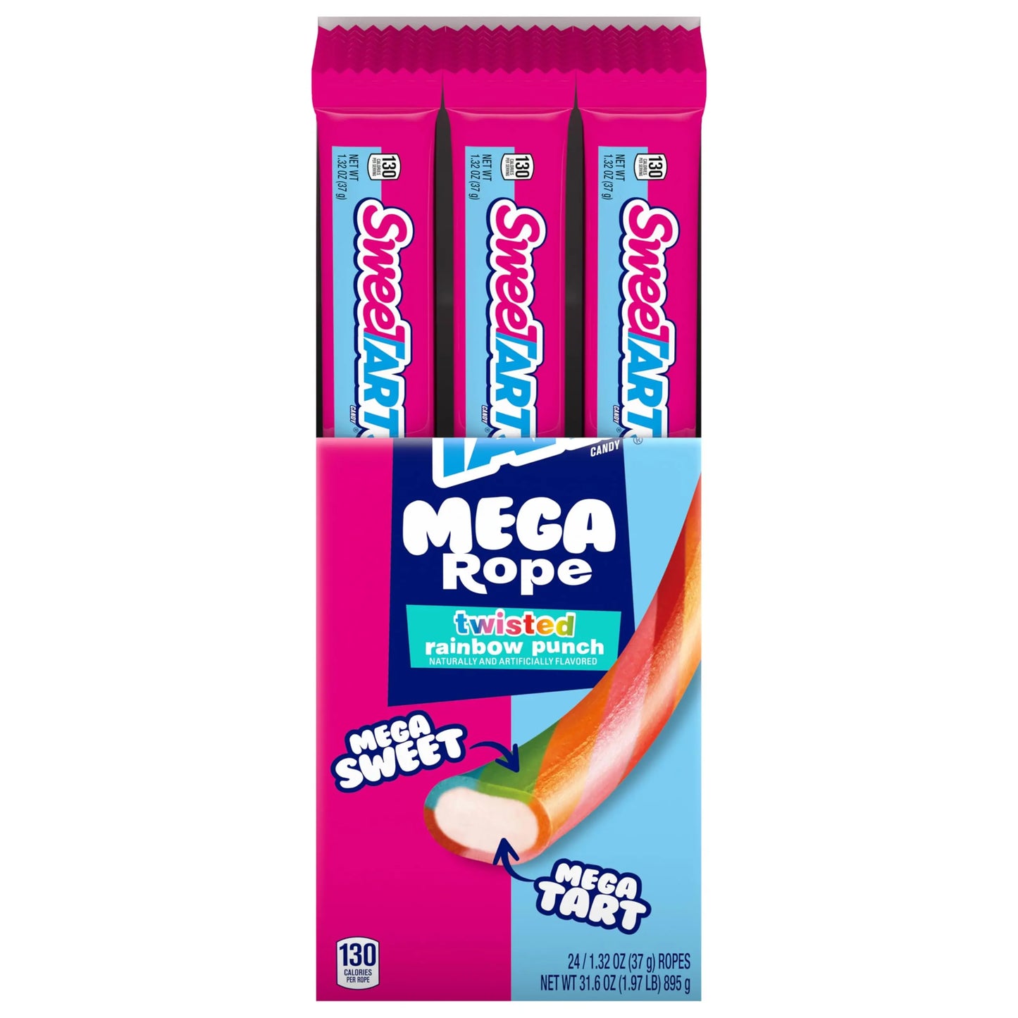 Sweetarts Mega Rope 24CT - Chase Cash & Carry