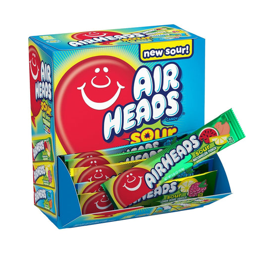 AIR HEADS SOUR BARS 60CT