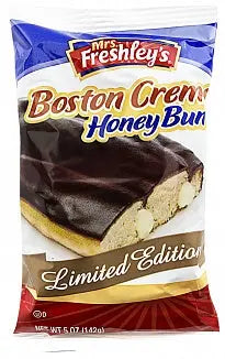 MRS FRESHLEY'S BOSTON CREME HONEY BUN 6CT - Chase Cash & Carry