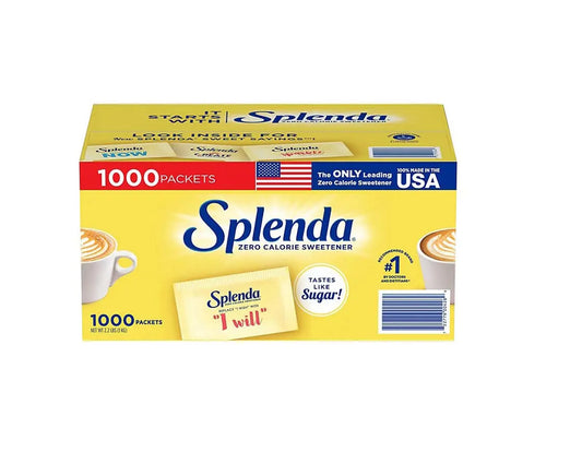SPLENDA PACKETS 1000CT