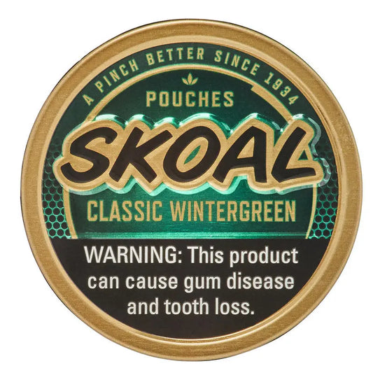 SKOAL POUCH WINTERGREEN 5CT