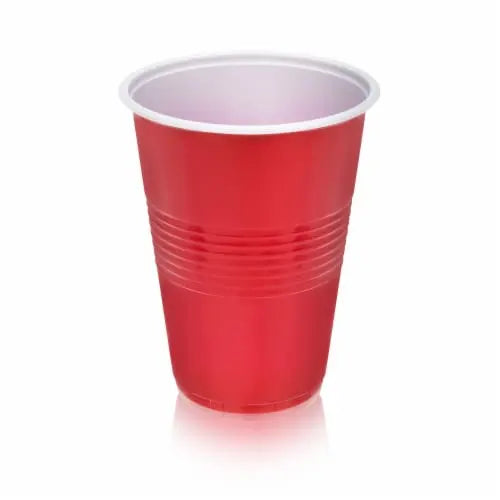 PLASTIC CUPS RED 24/16OZ