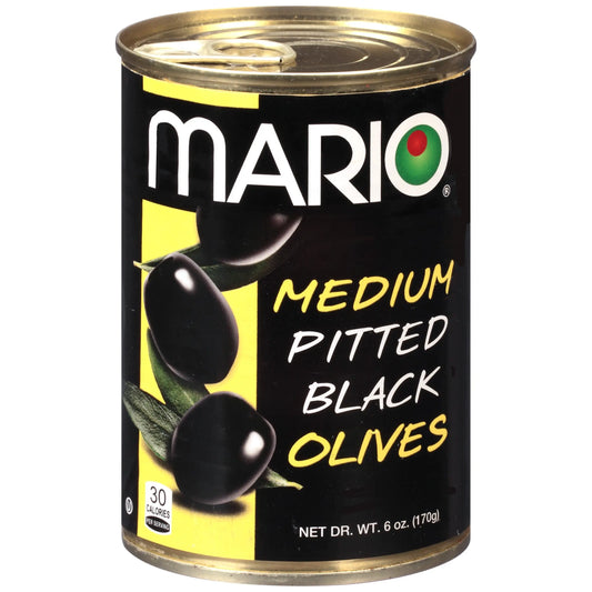 MARIO BLACK OLIVES MED. 6OZ