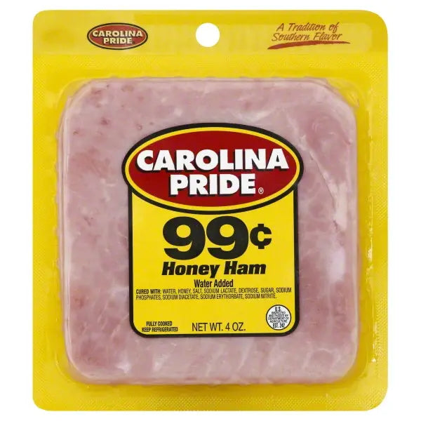 CAROLINA PRIDE HONEY HAM 6CT