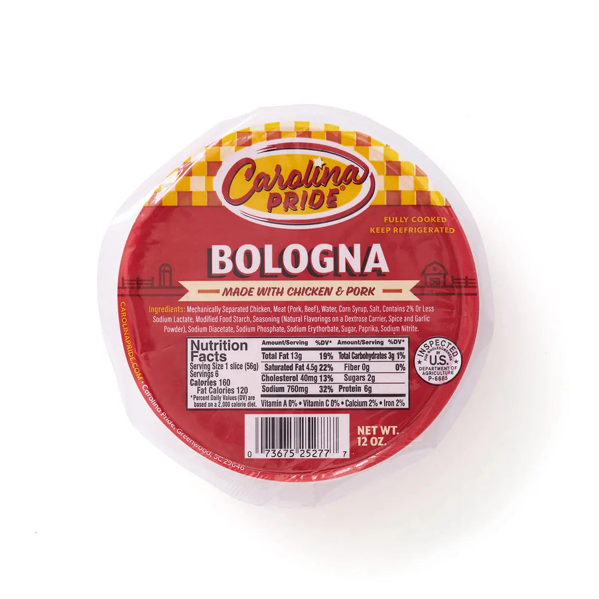 CAROLINA PRIDE BOLOGNA PP 99C 6CT