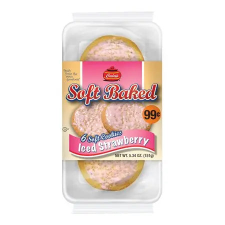 CARLEY'S PP 1.99C ICED STRAWB 6CT