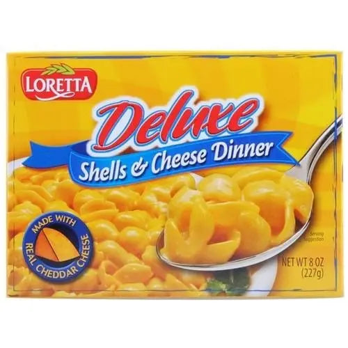 LORETTA SHELLS & CHEESE 6/8 OZ