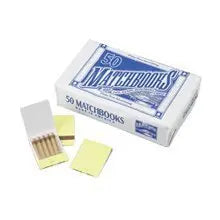MATCH BOOKS 5/50 CT