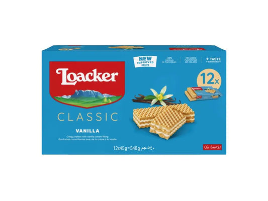 LOACKER WAFERS VANILLA 12CT
