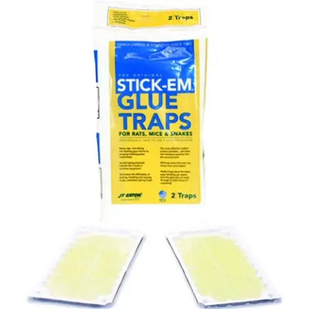 RAT & MOUSE GLUE TRAPS 2PK