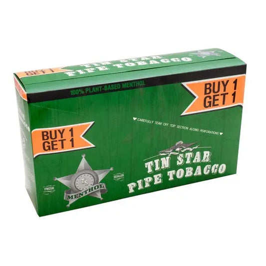 TIN STAR PT POUCH BIGIF MENTHOL 6 CT