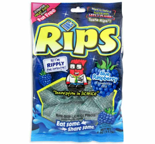 PEG RIPS BLUE RASP 6/4OZ  