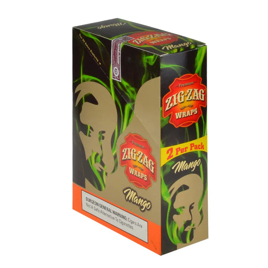 ZIG ZAG BLUNT WRAP MANGO A GO-GO 25CT