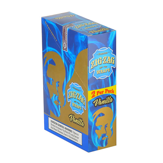 ZIG ZAG BLUNT WRAP VANILLA 25/2 PK