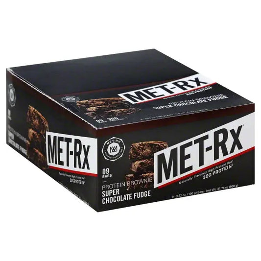 METRX BIG 100 SALTED CARAMEL BROWNIE 9CT