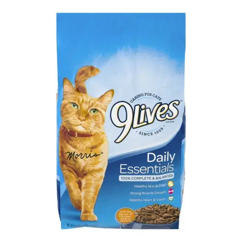 9 LIVES PLUSCARE BEEF CHICK SALMON 4/3.15LBS